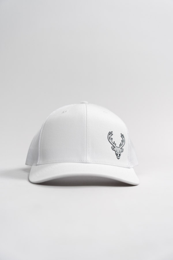 Richardson Trucker Hat White Hat / White Mesh Bucked Up